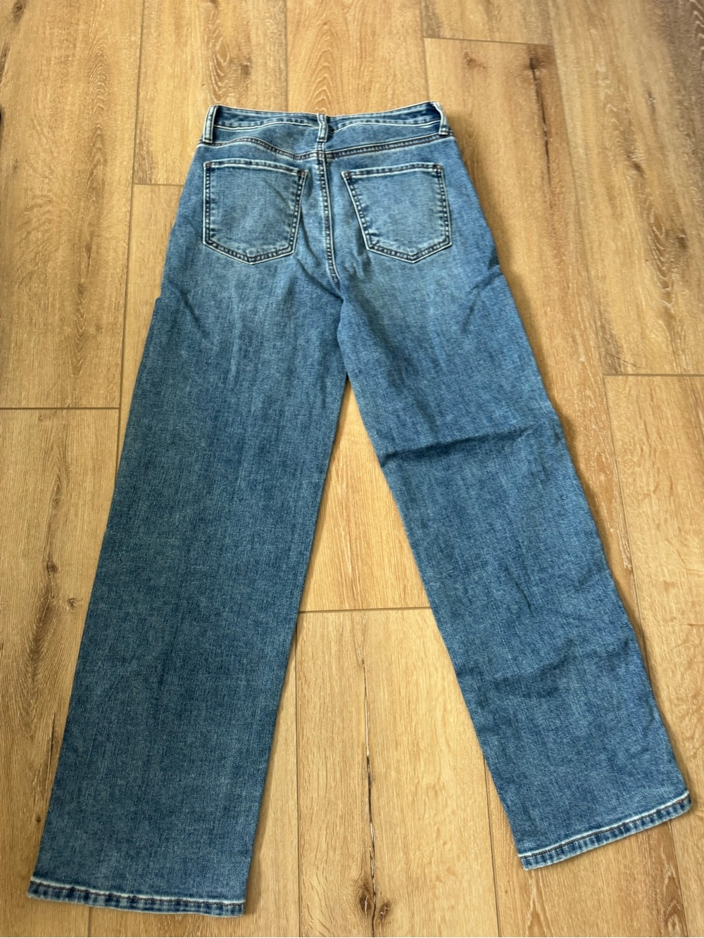 Women's KUT from the Kloth Sienna Contrast Side Straight Jeans Size 2 - Picture 7 of 8